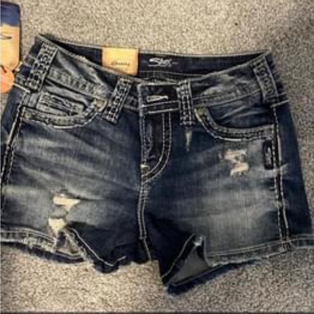 Silver jeans